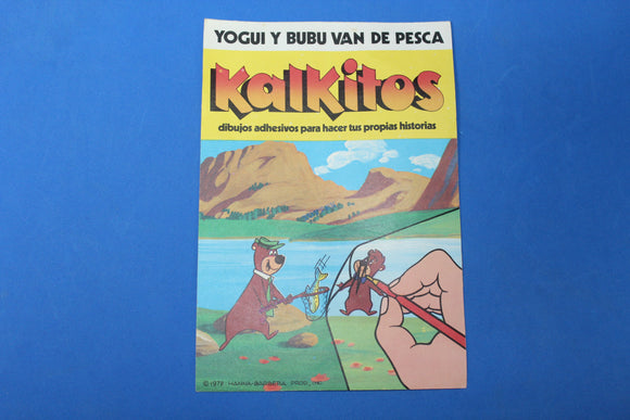TOYTEK - KALKITOS YOGUI Y BUBU VAN DE PESCA 1978 HANNA BARBERA
