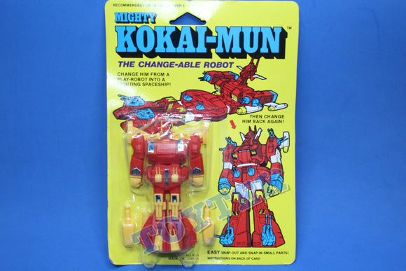 TOYTEK -  MIGHTY KOKAI-MUN ROBOT TRANSFORMABLE NO TRANSFORMERS G1 AÑOS 80S