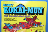 TOYTEK -  MIGHTY KOKAI-MUN ROBOT TRANSFORMABLE NO TRANSFORMERS G1 AÑOS 80S